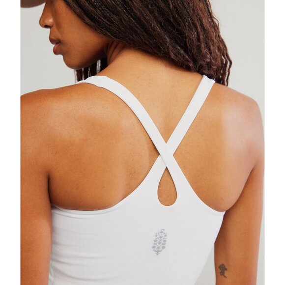 🆕 FP MOVEMENT Good Karma Sculpt Tank / White - Picture 7 of 10